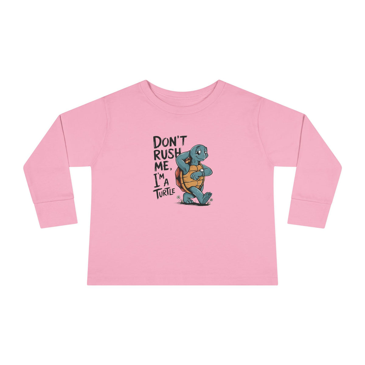 Maglia maniche lunghe bimbi piccoli «I'm Turtle»