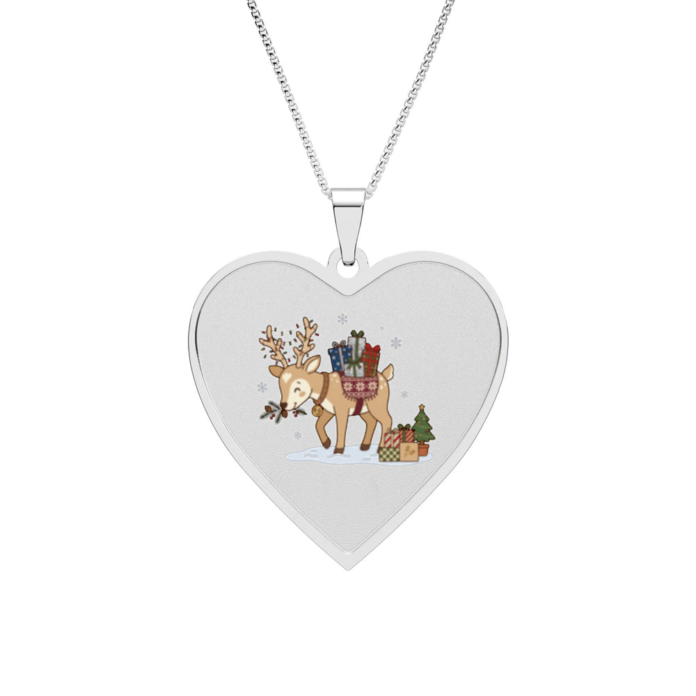 Collana con ciondolo a cuore Festive Courier