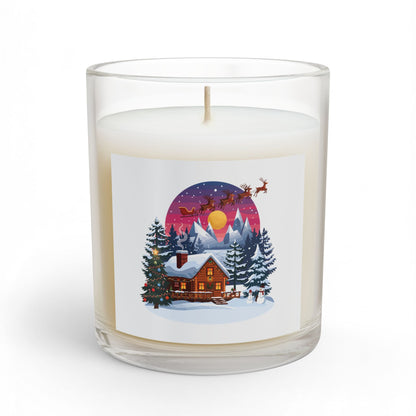 Candela in vetro Midnight Flight
