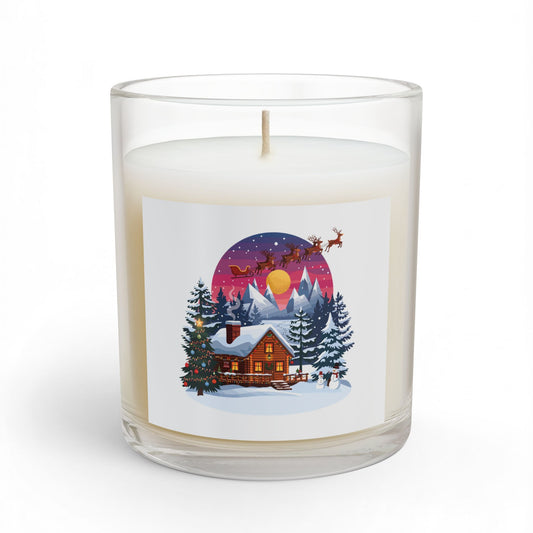 Candela in vetro Midnight Flight