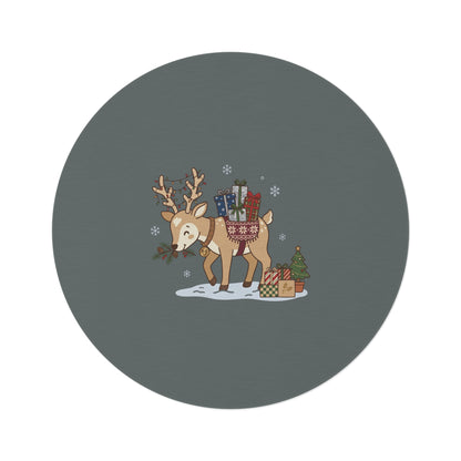 Il Tappeto Rotondo Festive Courier