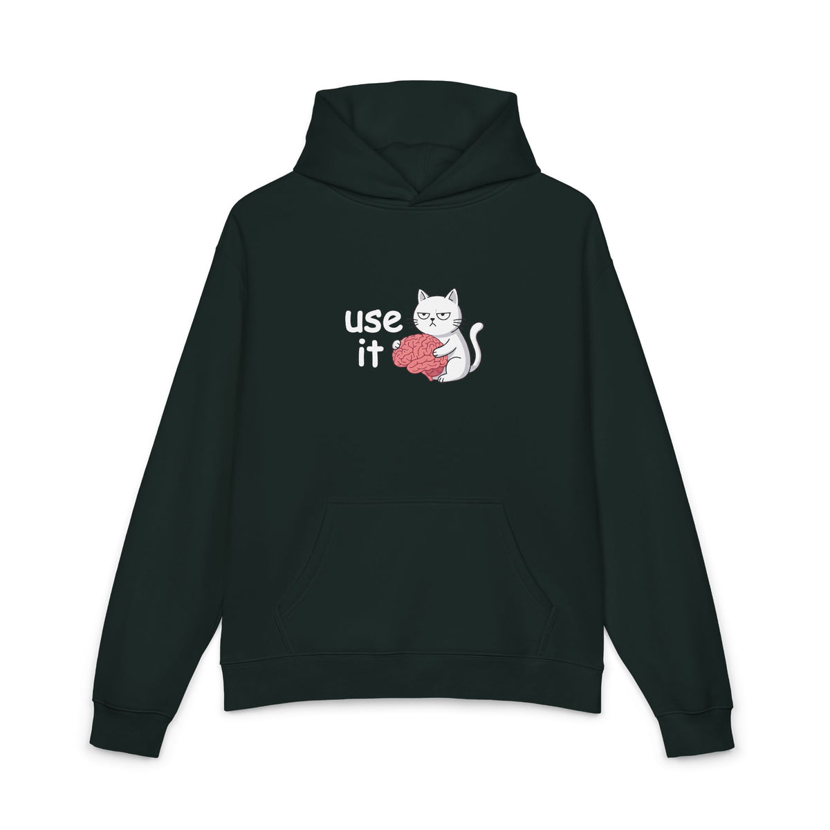 Felpa con cappuccio donna «Use It»