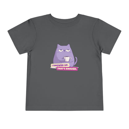 T-shirt bimbi piccoli «I Showed Up»