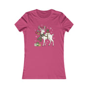 T-shirt donna – Renna di Natale