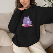 Felpa con cappuccio donna «I Showed Up»