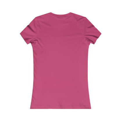 T-shirt natalizia da donna con cervo