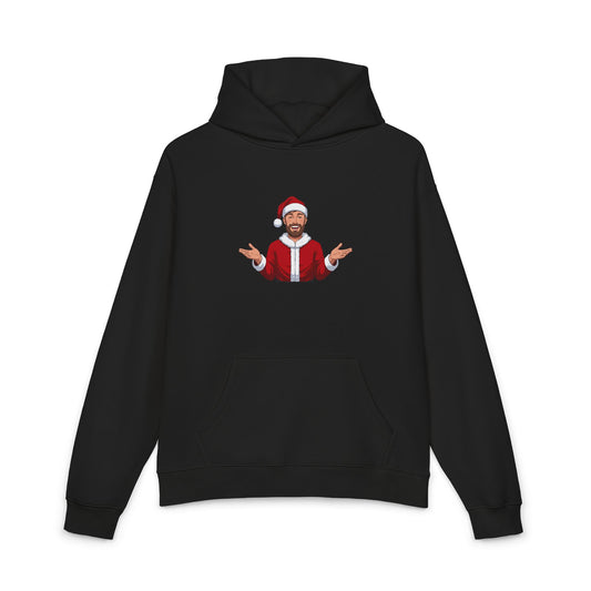 Felpa di Babbo Natale allegro