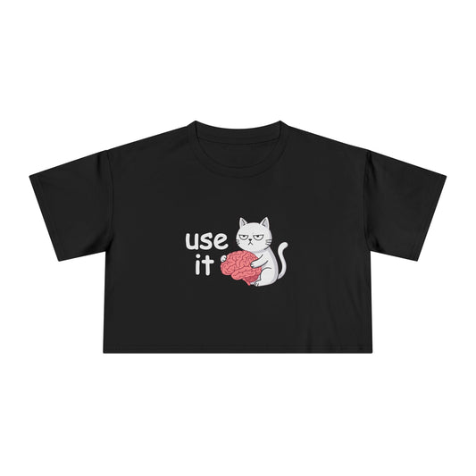 T-shirt crop donna «Use It»