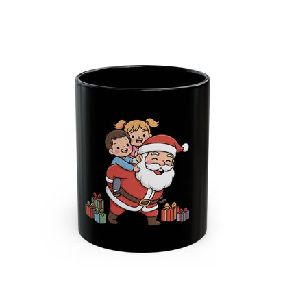 Tazza di Babbo Natale "Piggyback"