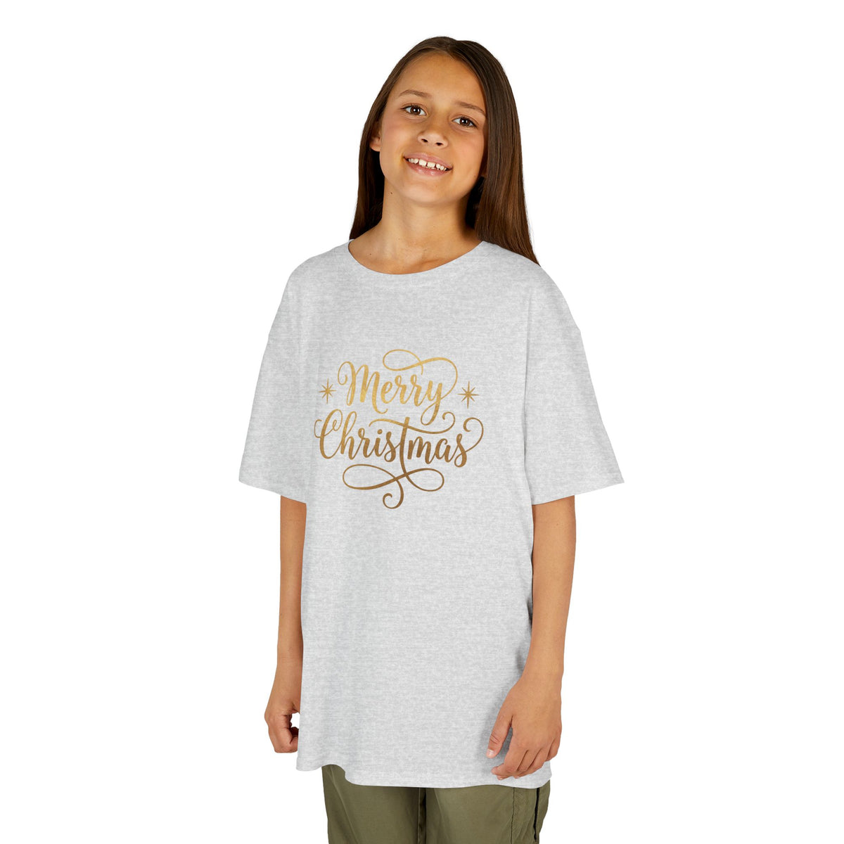 Maglietta natalizia "Merry Christmas 2 Kids"