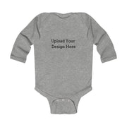 Body neonato maniche lunghe personalizzabile