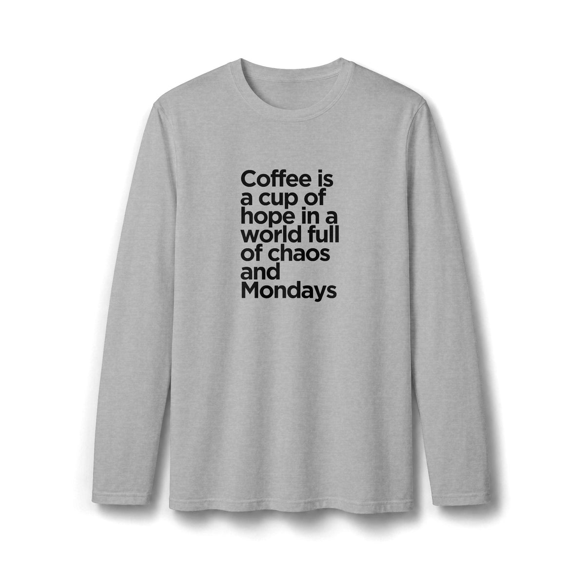 Maglia a maniche lunghe uomo «Cup of Hope»