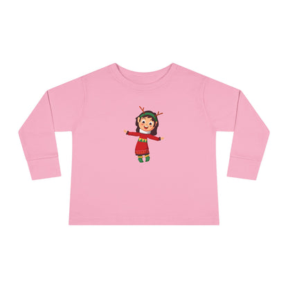 T-shirt a maniche lunghe Merry Mini per bimbi piccoli