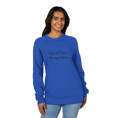 Felpa raglan donna personalizzabile – Modello A