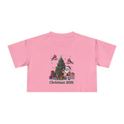 T-shirt crop donna – Natale 2026
