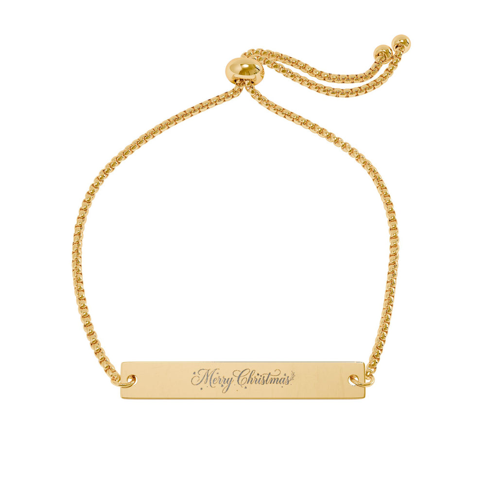 Bracciale a 3 barre Buon Natale