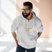 Felpa con zip Merry Christmas 2