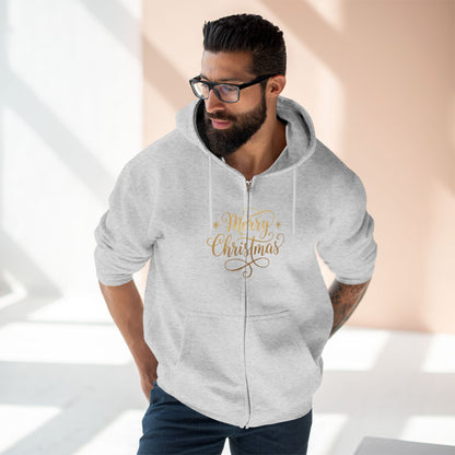 Felpa con zip Merry Christmas 2