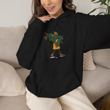 Felpa con cappuccio donna – Regali sotto l'Albero