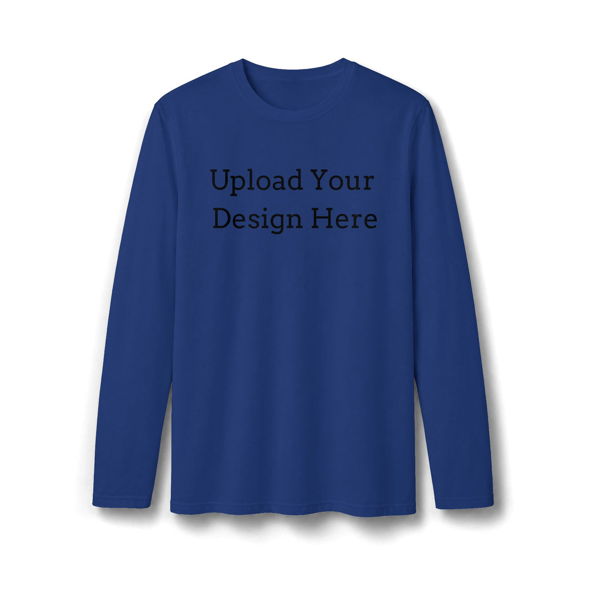 Camiseta personalizada de manga larga para hombre