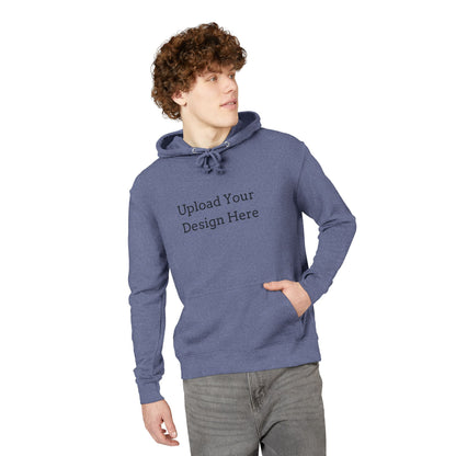 Felpa French terry con cappuccio uomo personalizzabile – Modello A