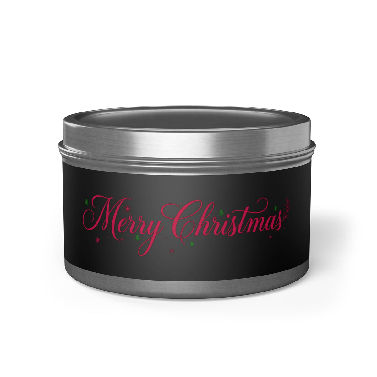 Set 3 candele in latta Buon Natale