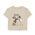Baby tee donna – Renna di Natale
