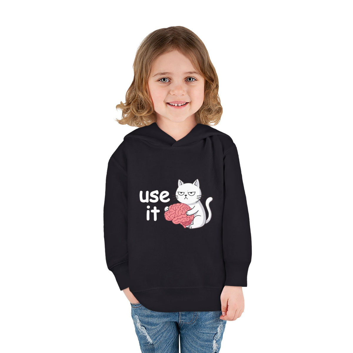 Felpa con cappuccio bambini «Use It»