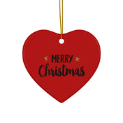 Decorazione in ceramica con cuore – Buon Natale