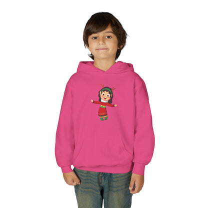 Felpa con cappuccio Mini Elfo di Natale