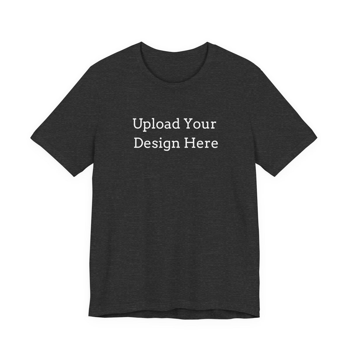 T-shirt da uomo scura con grafica personalizzata