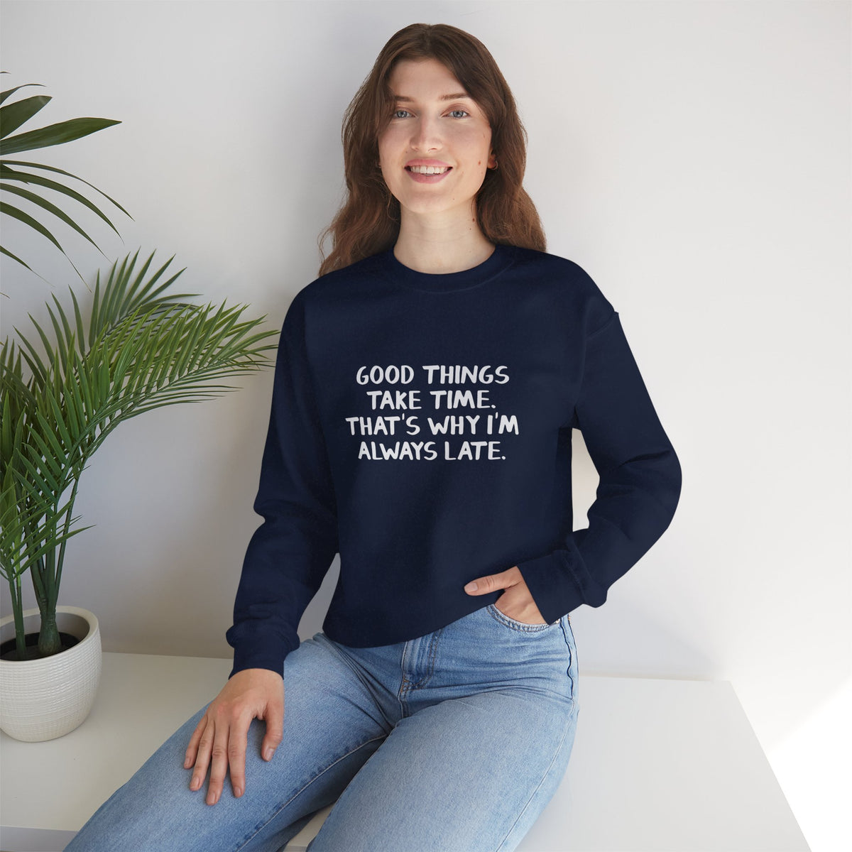 Felpa donna «The Late Excuse»