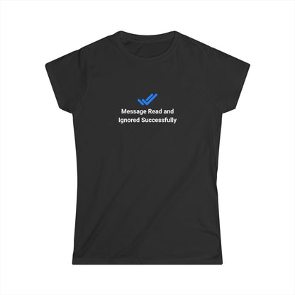 T-shirt donna «Ignored»