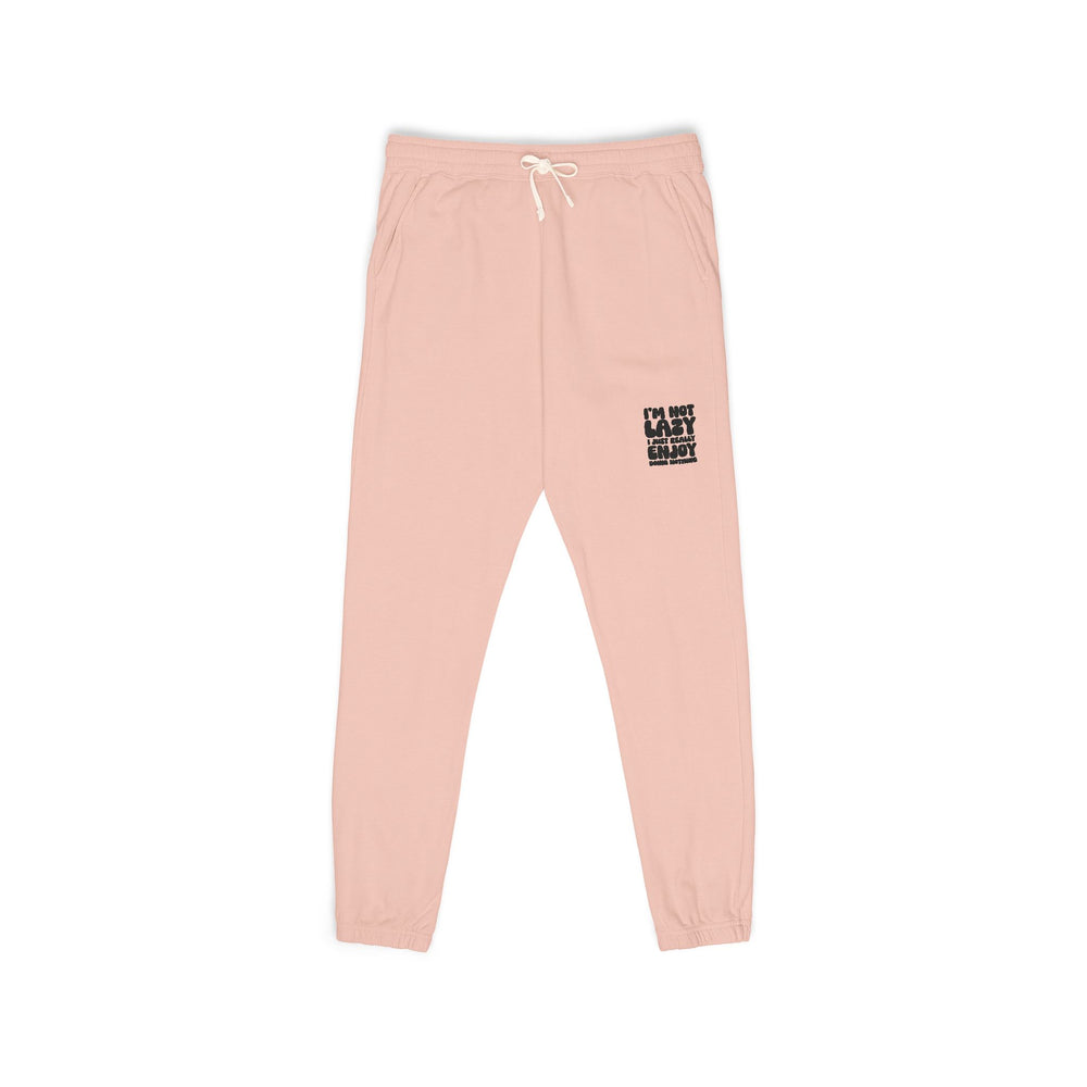 Pantaloni streetwear in felpa Pigro ma Motivato