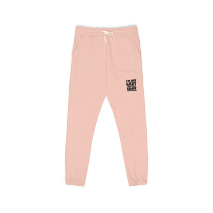 Pantaloni streetwear in felpa Pigro ma Motivato