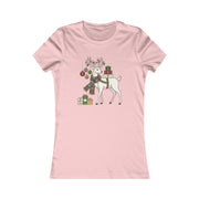 T-shirt donna – Renna di Natale
