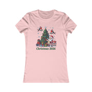 T-shirt slim donna – Natale 2026
