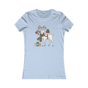 T-shirt donna – Renna di Natale