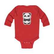 Body neonato maniche lunghe «Panda»