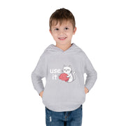 Felpa con cappuccio bambini «Use It»