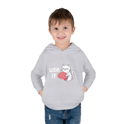 Felpa con cappuccio bambini «Use It»