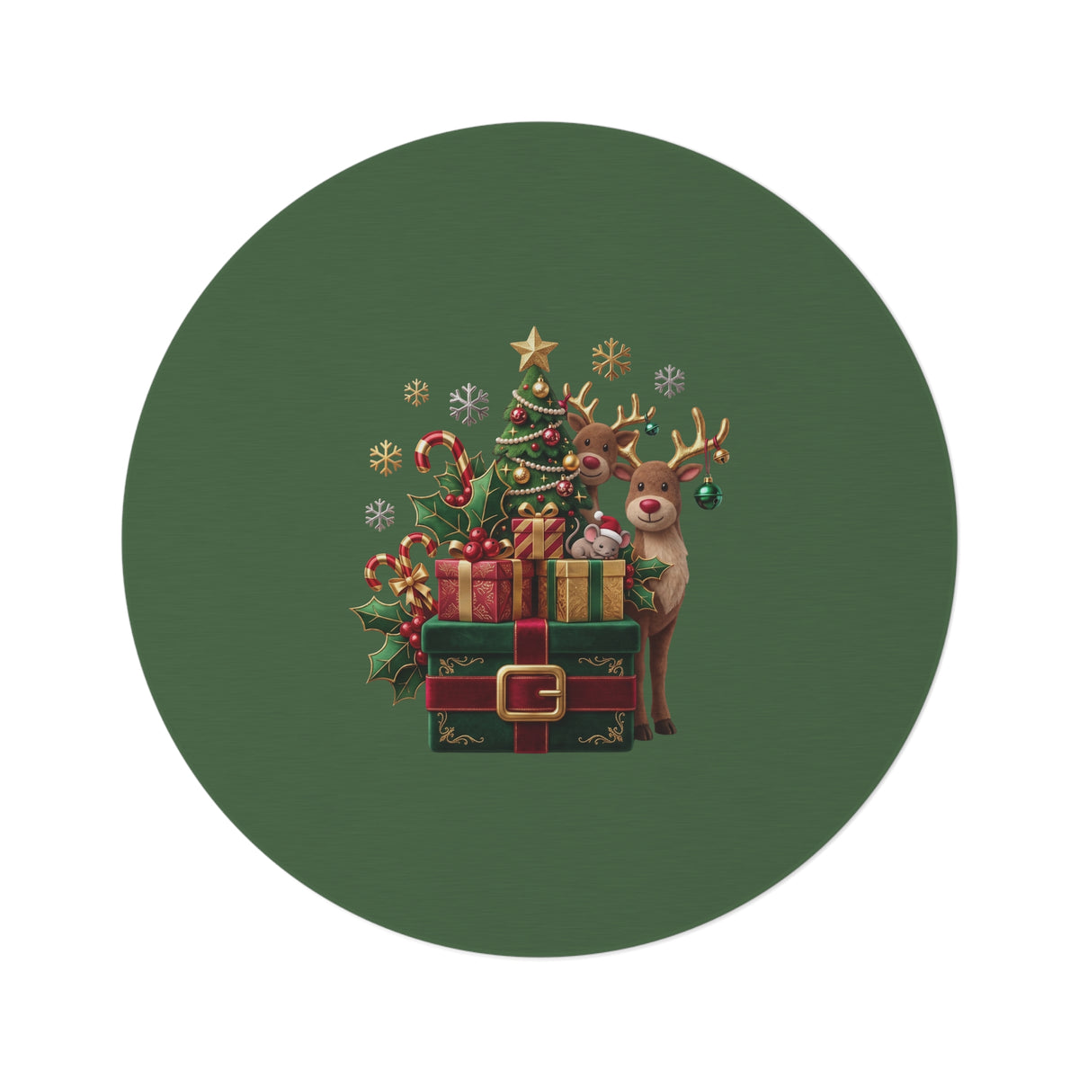 Tappeto rotondo Festive Bounty