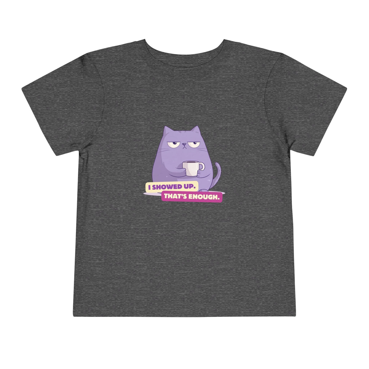 T-shirt bimbi piccoli «I Showed Up»