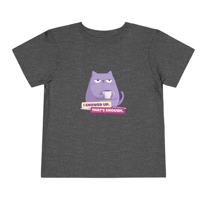 T-shirt bimbi piccoli «I Showed Up»