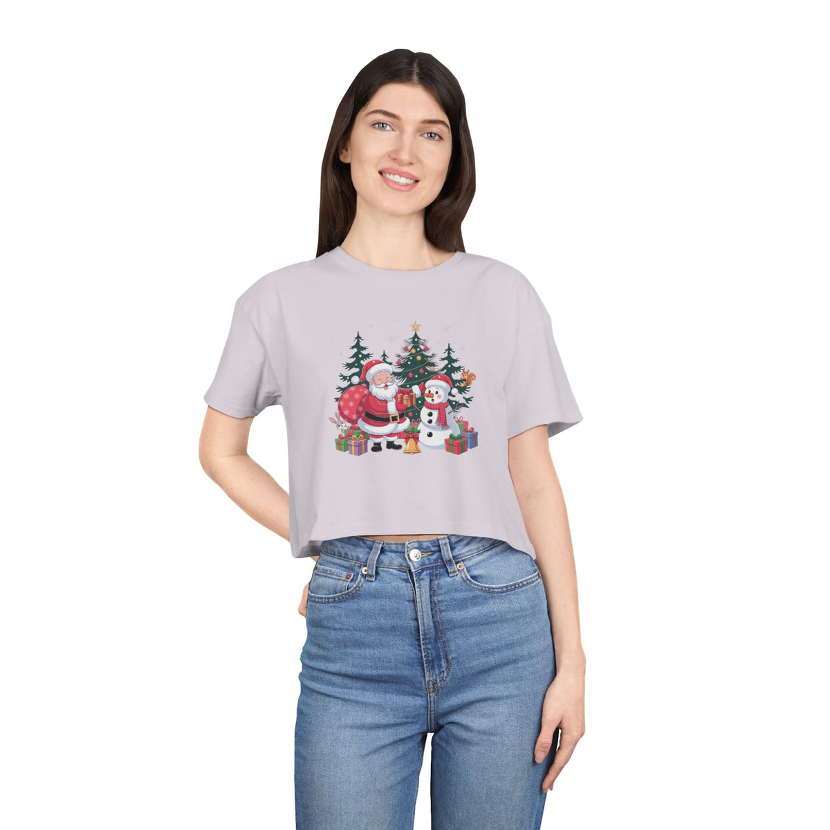 T-shirt corta da donna Woodland Wonder