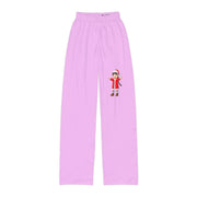 Pantaloni comfort rosa bambini – Piccola Signora Natale