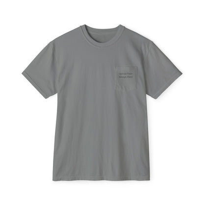 T-shirt da uomo con taschino