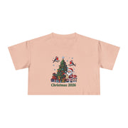 T-shirt crop donna – Natale 2026
