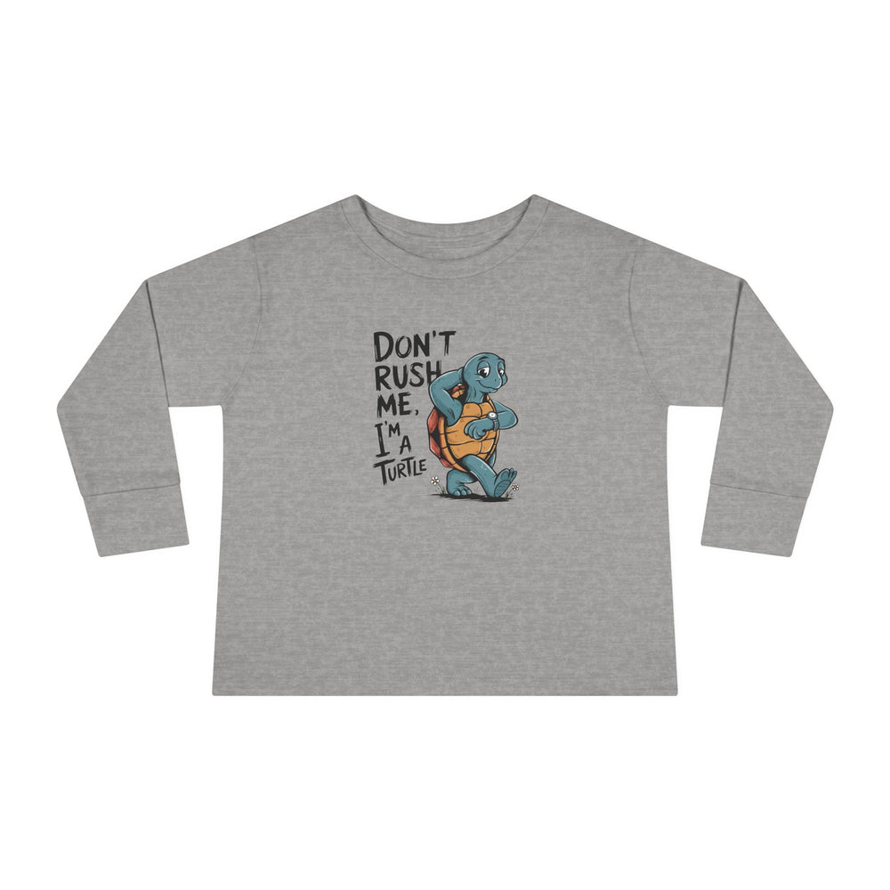 Maglia maniche lunghe bimbi piccoli «I'm Turtle»