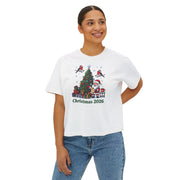 T-shirt boxy donna – Natale 2026